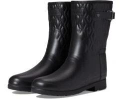 Hunter Refined Short Vertical Quilt Boot