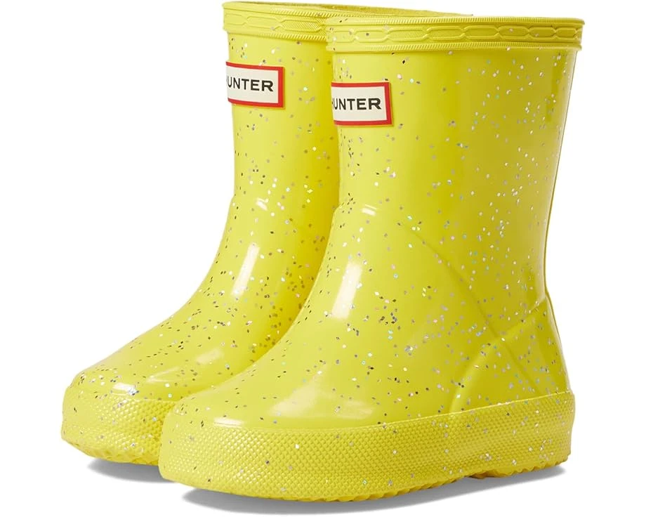 Hunter Kids Original First Classic Giant Glitter Wellington Boots (Toddler/Little Kid) Hunter Kids Original First Classic Giant Glitter Wellington Boots (Toddler/Little Kid) -Boot Shop