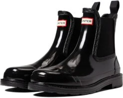 Hunter Commando Chelsea Gloss Boot