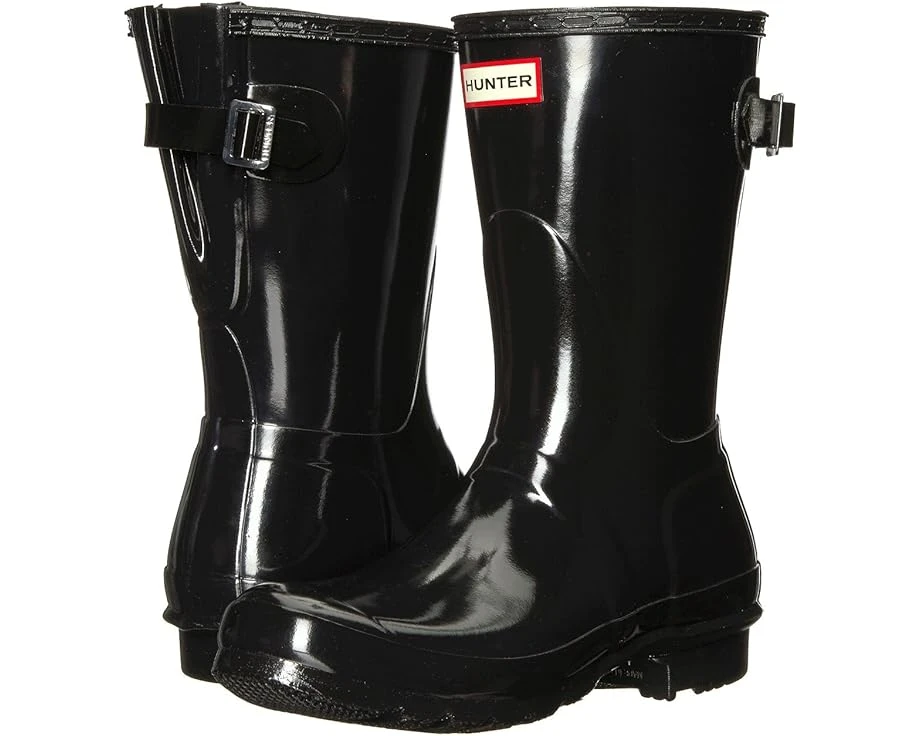 Hunter Original Back Adjustable Short Gloss Rain Boots Hunter Original Back Adjustable Short Gloss Rain Boots -Boot Shop 712OrGdIr6L. AC SR920736