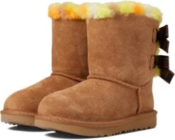 UGG Kids Bailey Bow Plaid Punk (Toddler/Little Kid)