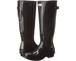 Hunter Original Back Adjustable Gloss Rain Boots