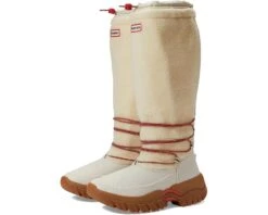Hunter Wanderer Tall Sherpa Snow Boot